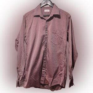 Yves Saint Laurent Menswear YSL Button Down Dress Shirt Men’s Size 16 34-35